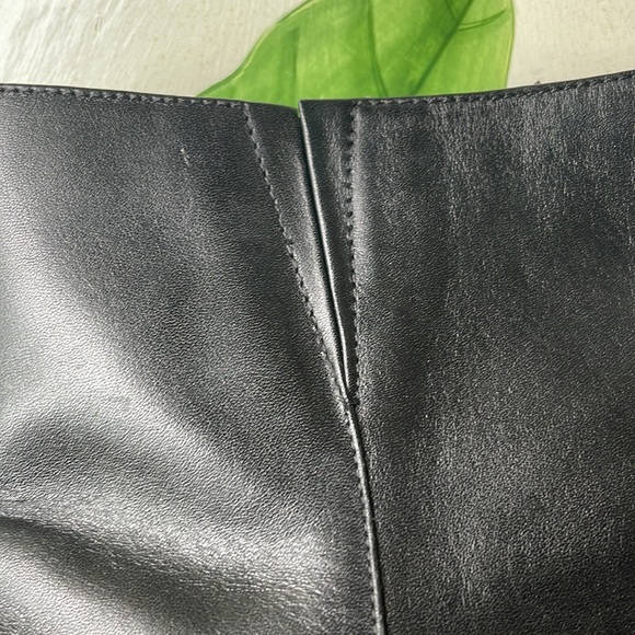 Brand new black, leather booties size 10M by Saint Johns Bay - Picture 7 of 13